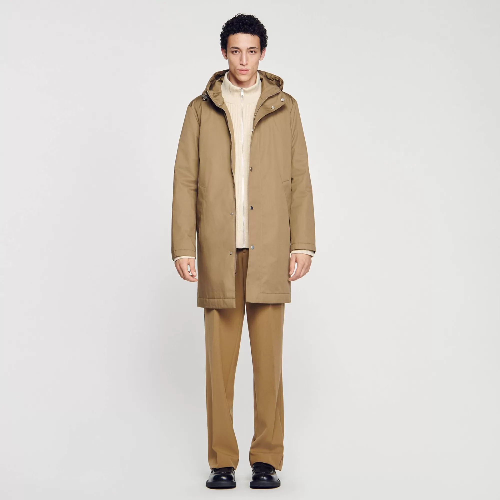 Homem Sandro Paris Capa De Chuva Mac